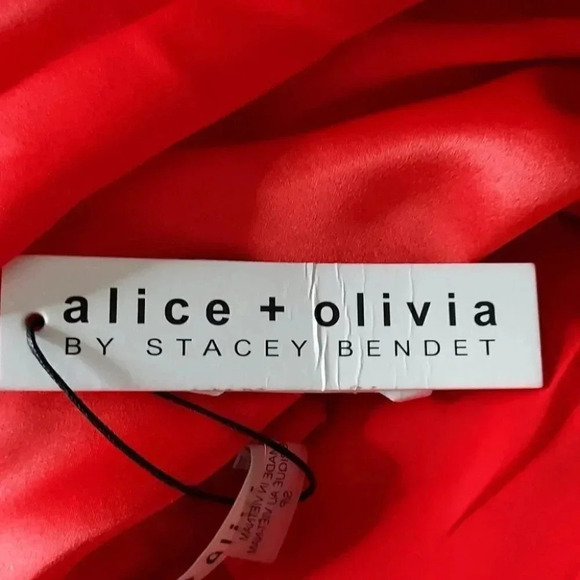 Alice + Olivia Lita Cowl Back Shift Dress Small - Picture 9 of 11